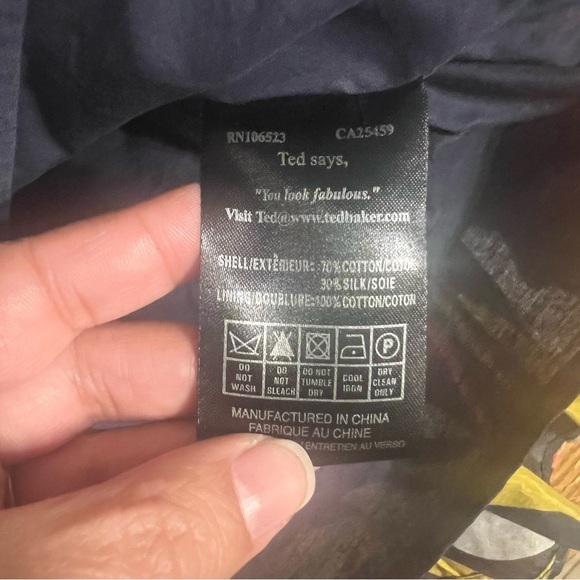 NEW Ted Baker Merus Convertible Silk Blend Halter Ruffle Dress Sz 2 or US 6 - Picture 11 of 14